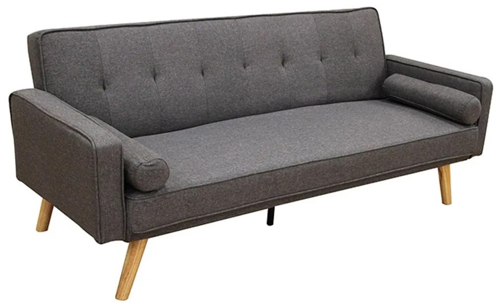 Καναπές-Κρεβάτι Rony 40.0080 179x80x75/161x94x38cm Grey