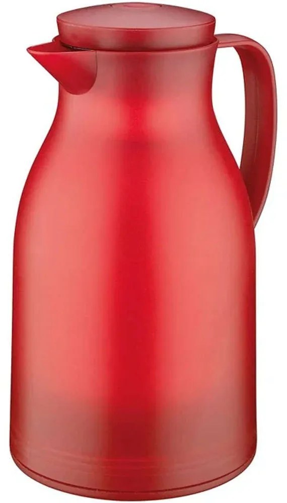 Κανάτα Θερμός Monza 544558 23,5cm 950ml Red Cilio Πλαστικό, Γυαλί