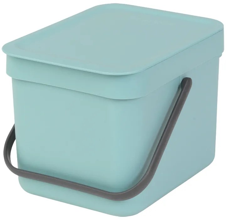 Brabantia 648971 Κάδος απορριμμάτων Sort&amp;Go 6L, Mint