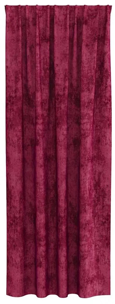 vidaXL Κουρτίνα με κουρτίνες 2 pcs Κόκκινο 260 x 140 εκ. Βελούδο