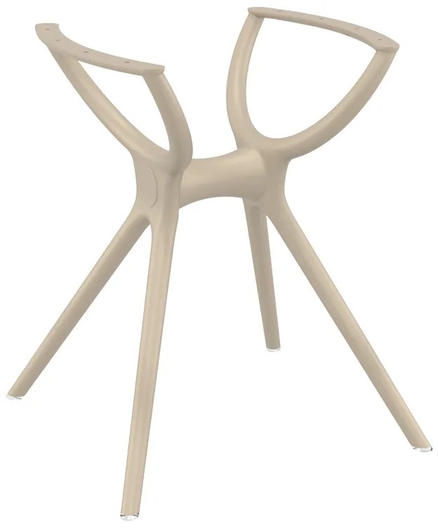 AIR ΒΑΣΗ TAUPE SMALL 58X58X72,5εκ. ΠΟΛ/ΝΙΟΥ