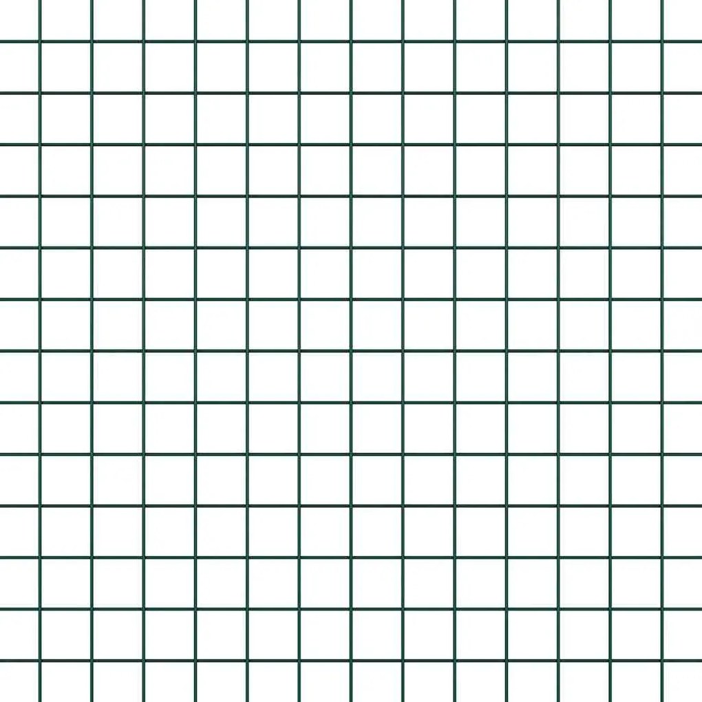 vidaXL Τεντώτο με στήριγμα Πράσινο 0,5 x 25 μ. Ατσάλι