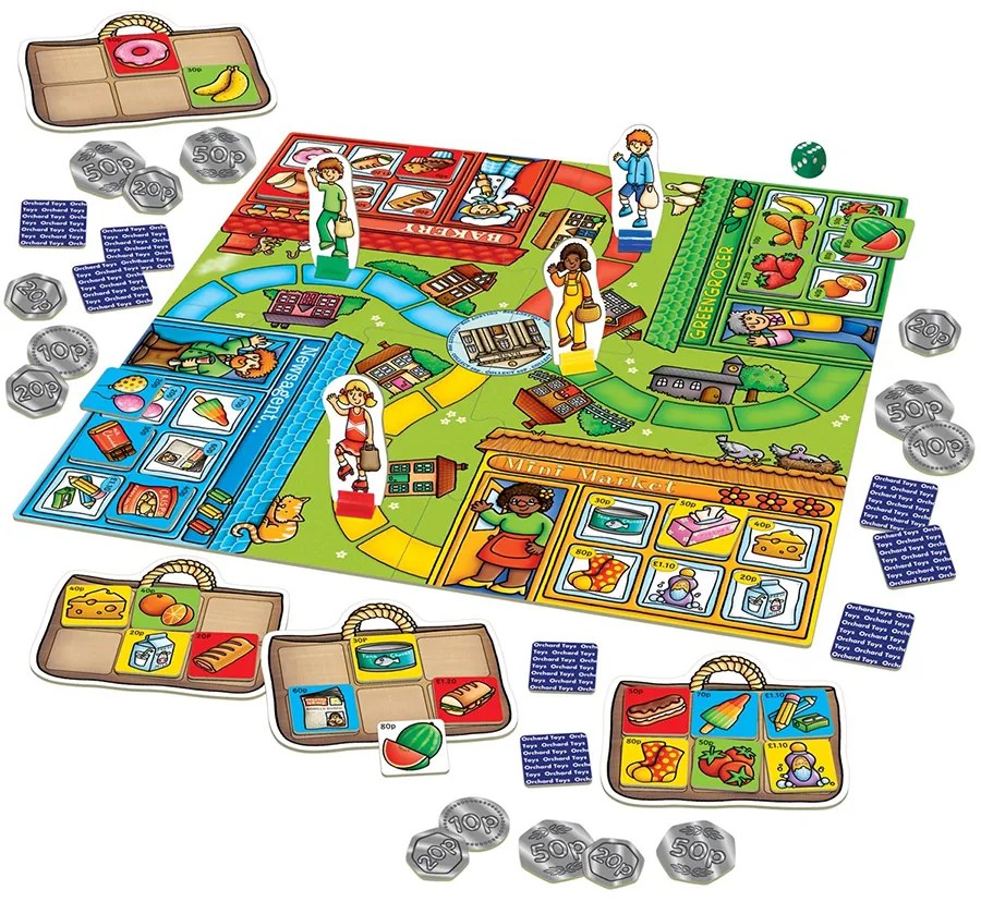 Pop to the Shops Board Game Orchard Toys