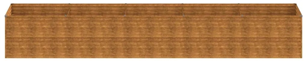 vidaXL Ζαρντινιέρα 479 x 100 x 69 εκ. από Ατσάλι Σκληρυθέν στον Αέρα