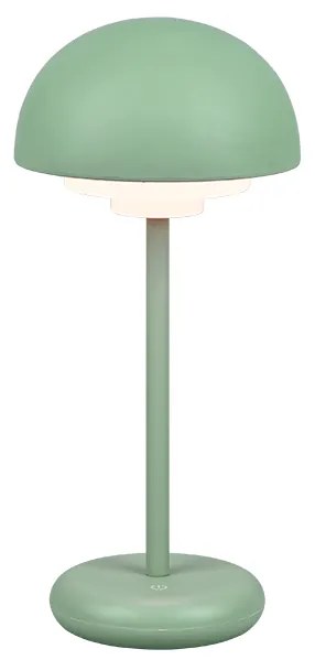 Elliot Πορτατίφ με Πράσινο Καπέλο και με Πράσινη Βάση Trio Lighting R52306149