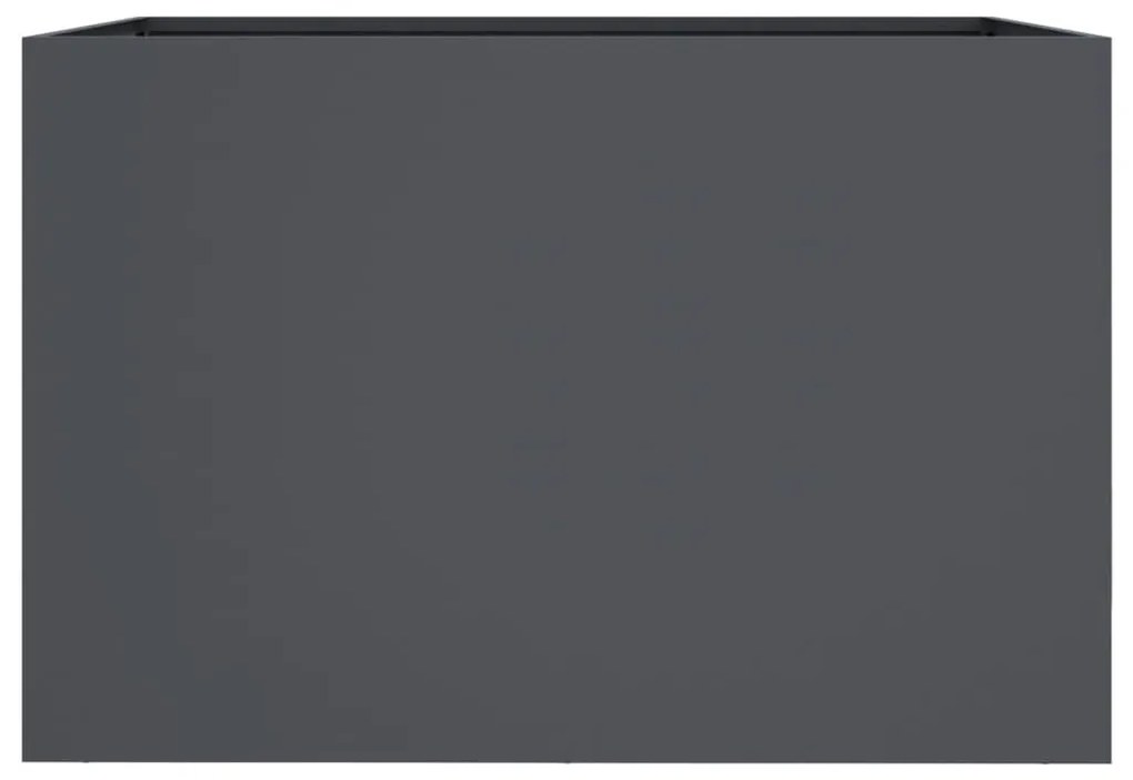 vidaXL Ζαρντινιέρα Ανθρακί 62x47x46 εκ. από Χάλυβα Ψυχρής Έλασης