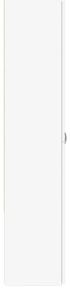 vidaXL Αρχειοθήκη Λευκή 60x32x153 εκ. από Επεξεργασμένο Ξύλο