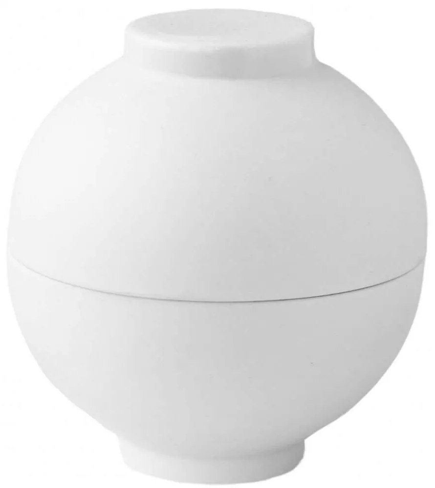 Βάζο Αποθήκευσης Lille S RD0051476 8x7cm White Raeder Porcelain