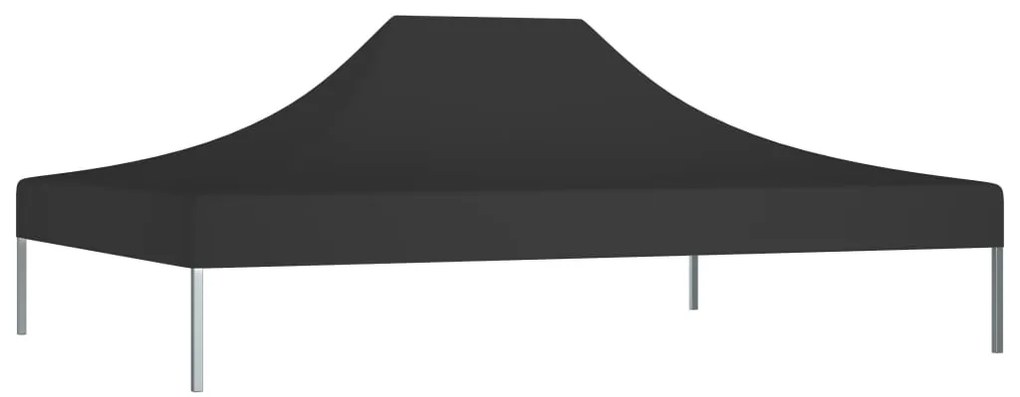 vidaXL Κάλυμμα Τέντας Εκδηλώσεων Μαύρο 4,5 x 3 μ. 270 γρ/μ²