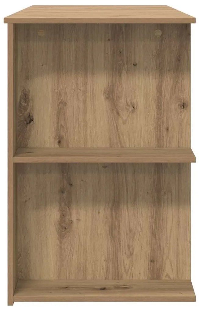 vidaXL Γραφείο artisan δρυς 140 x 50 x 75 εκ. Επεξεργασμένο ξύλο
