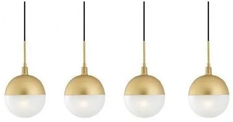 Κρεμαστό Φωτιστικό Οροφής 100-01132-09BR Luma-100-01132-09BR-GOLD-Χρυσό 100-01132-09BR-GOLD
