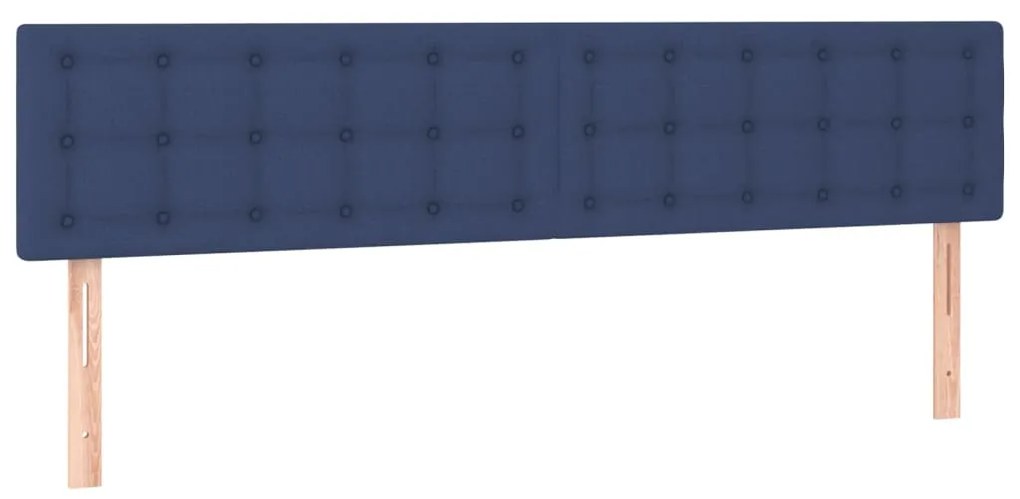 ΚΡΕΒΑΤΙ BOXSPRING ΜΕ ΣΤΡΩΜΑ ΜΠΛΕ 160X200 ΕΚ. ΥΦΑΣΜΑΤΙΝΟ 3130047