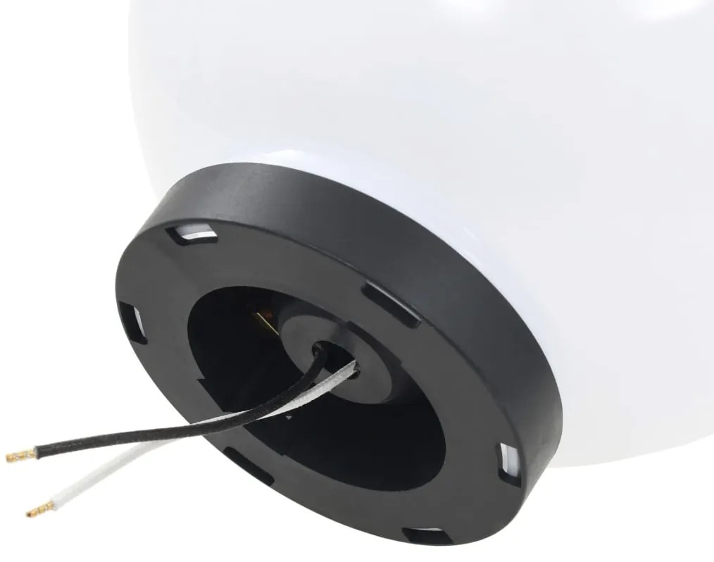 vidaXL Φωτιστικά Μπάλα LED 2 τεμ. Σφαιρικά 20 εκ. Ακρυλικά (PMMA)