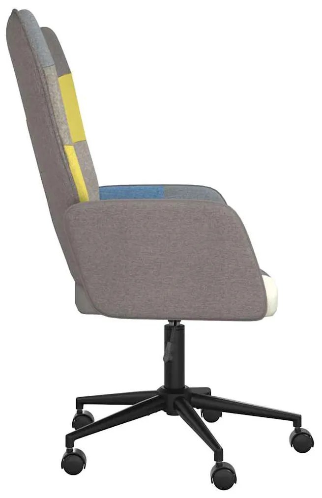 vidaXL Πολυθρόνα Relax Σχέδιο Patchwork Υφασμάτινη