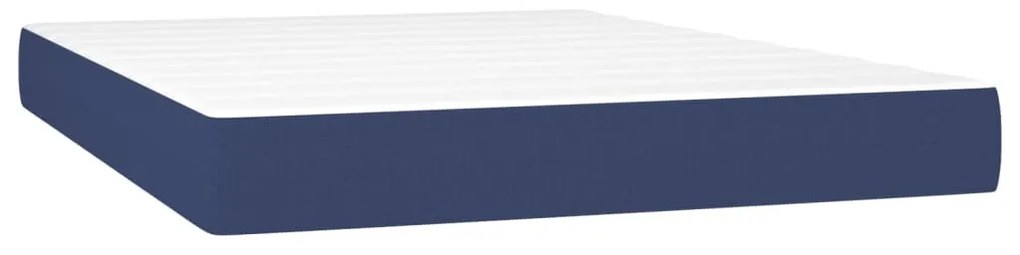 ΚΡΕΒΑΤΙ BOXSPRING ΜΕ ΣΤΡΩΜΑ ΜΠΛΕ 140X190 ΕΚ. ΥΦΑΣΜΑΤΙΝΟ 3137395