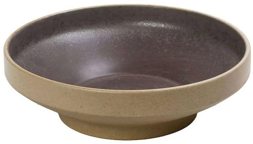 Πιάτο Βαθύ Karma VRA111K1 23x23x6,8cm Brown Espiel Porcelain