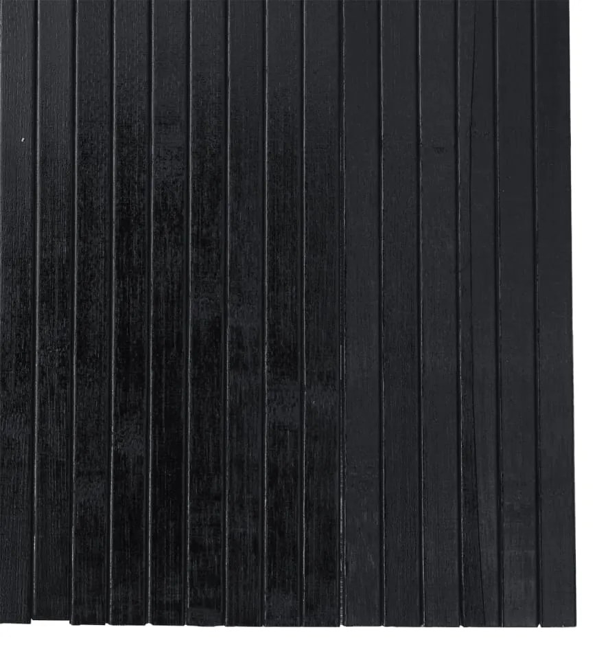 vidaXL Διαχωριστικό Δωματίου Μαύρο 165 x 600 εκ. από Μπαμπού