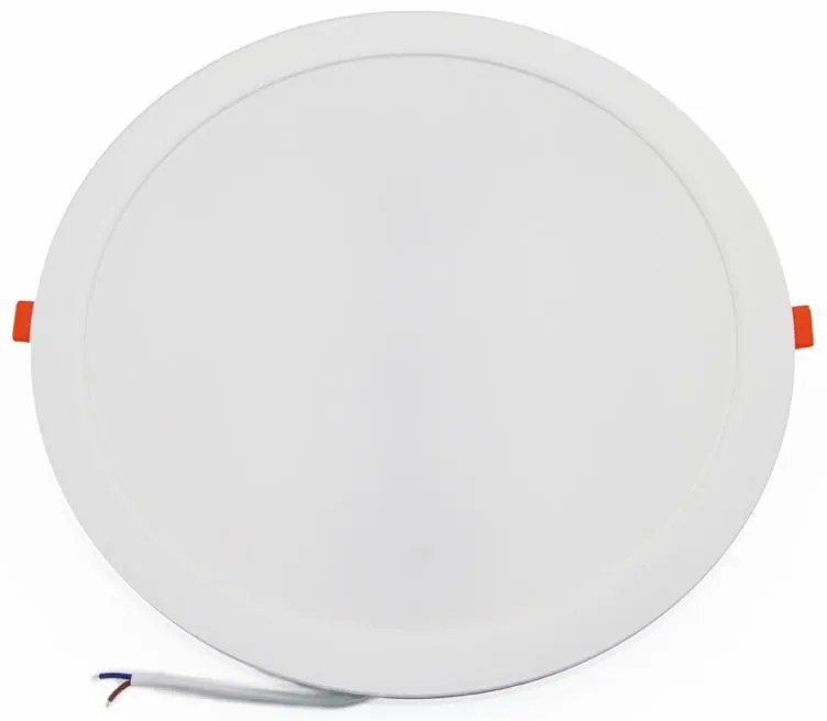 Adeleq Φωτιστικό Ψευδοροφής LED Στρόγγυλο Πλήρες 24W 6200K 120° Λευκό 21-924100