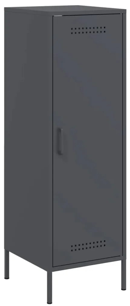 vidaXL Ντουλάπι Ανθρακί 36x39x113 εκ. από Ατσάλι