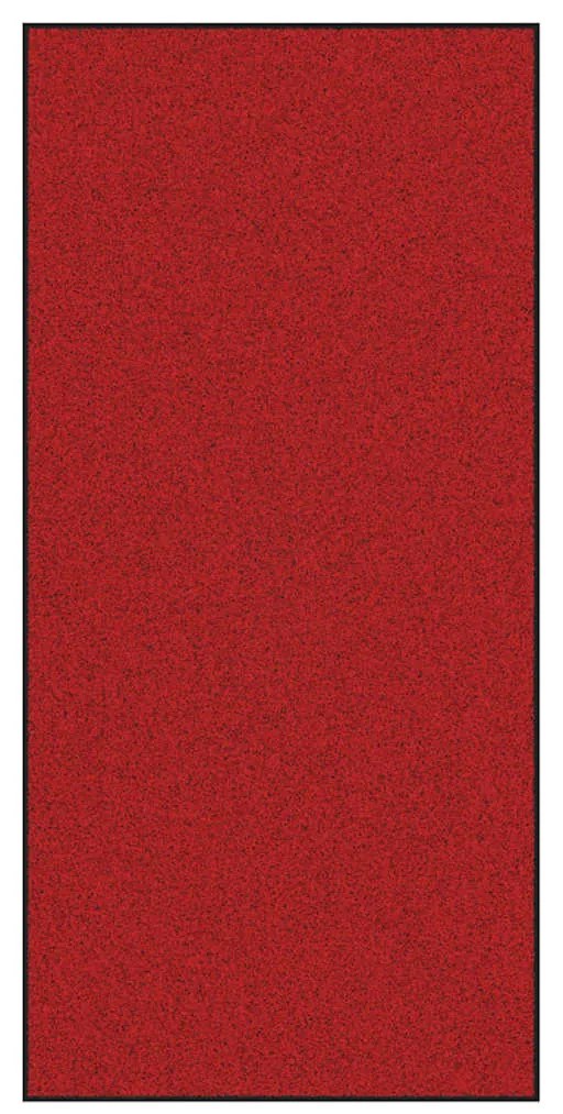 vidaXL Χαλάκι Εξώπορτας Κόκκινο και Μαύρο 120 x 250 cm