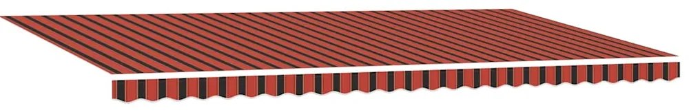 vidaXL Σκηνίτσα Αναδιπλούμενη Πορτοκαλί και Καφέ 600 x 300 εκ