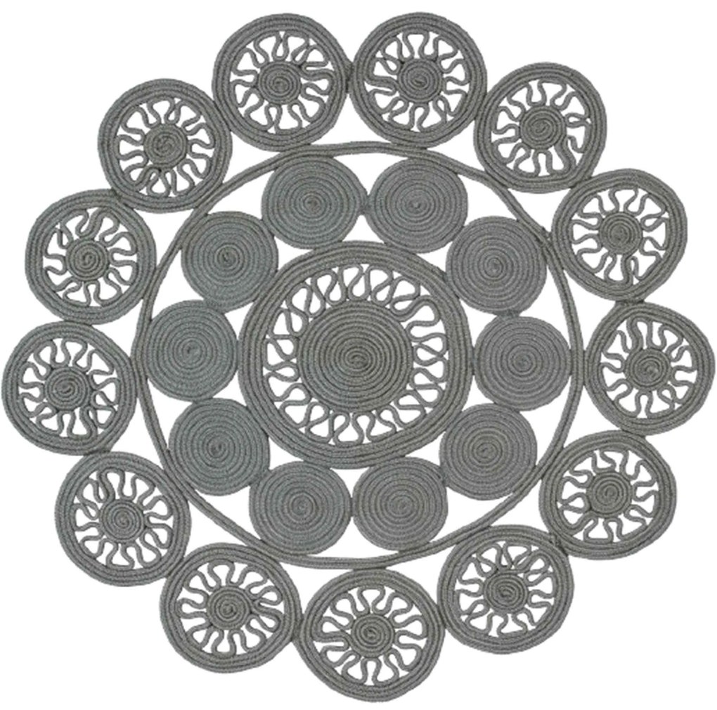 Χαλί Alyssa Silver 2B Carpet Couture 162X162cm Round