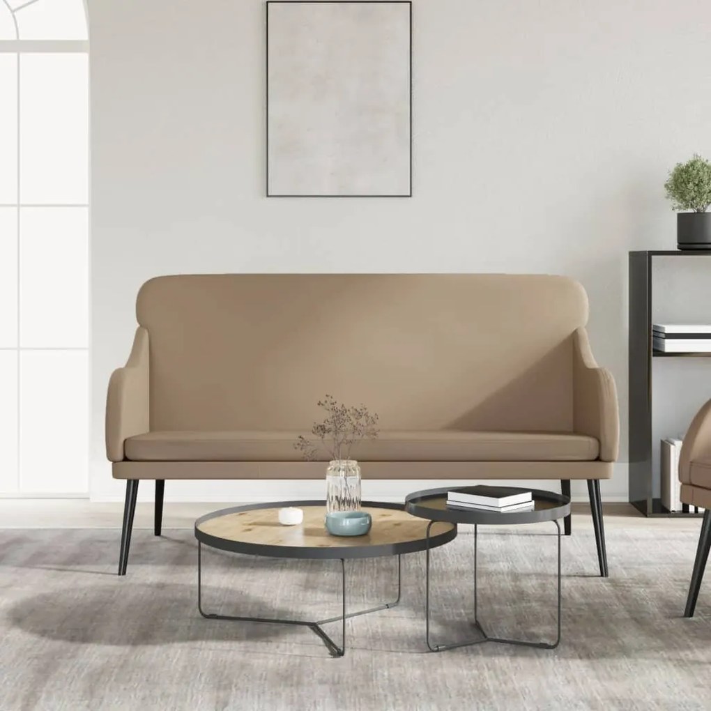 vidaXL Πάγκος Καπουτσίνο 110 x 76 x 80 εκ. από Συνθετικό Δέρμα