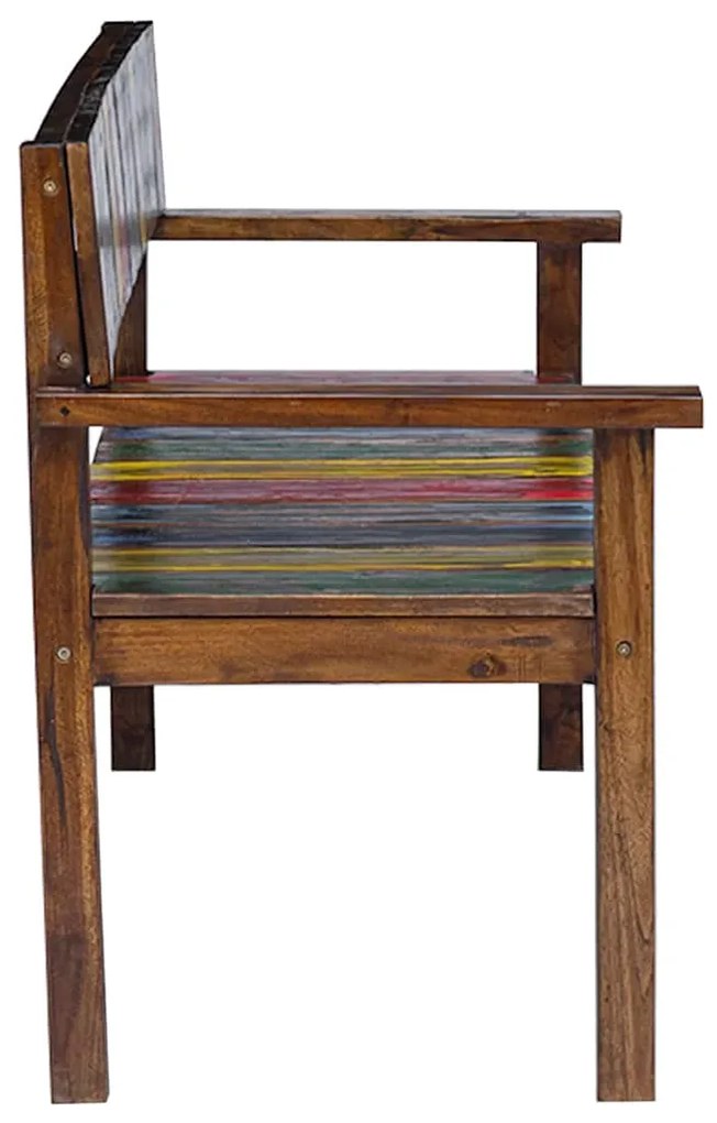 vidaXL Καρέκλες Τραπεζαρίας 4 Τεμαχίων από Μασίφ Ανακυκλωμένο Ξύλο