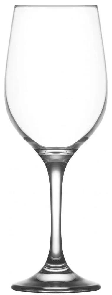 Ποτήρια Κρασιού Κολωνάτα Fame (Σετ 6Τμχ) LVFAM56348F 480ml Clear Lav Γυαλί