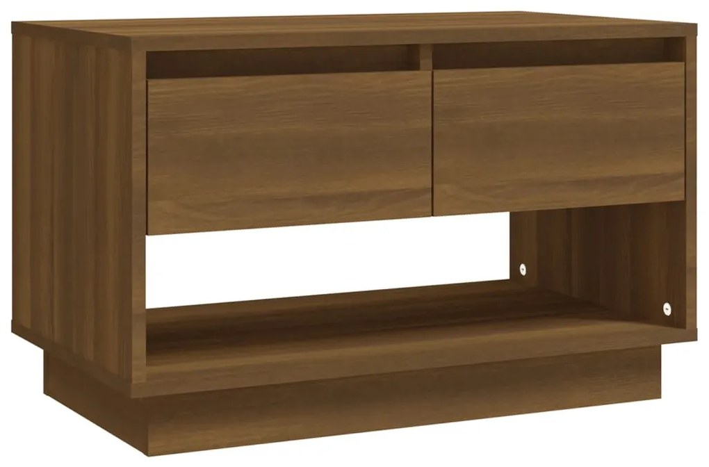 vidaXL Έπιπλο Τηλεόρασης Καφέ Δρυς 70x41x44 εκ. Επεξεργασμένο Ξύλο