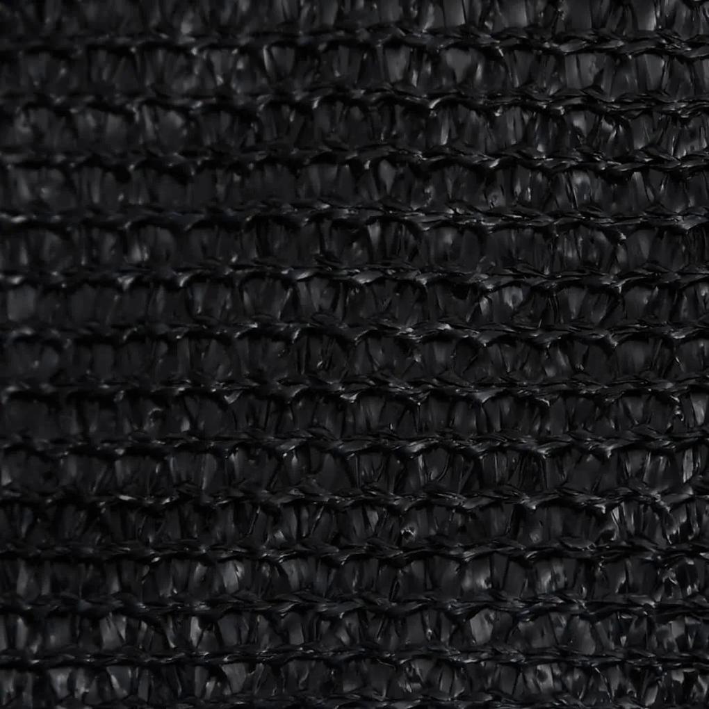 Πανί Σκίασης Μαύρο 3 x 3 x 4,2 μ. από HDPE 160 γρ./μ² - Μαύρο