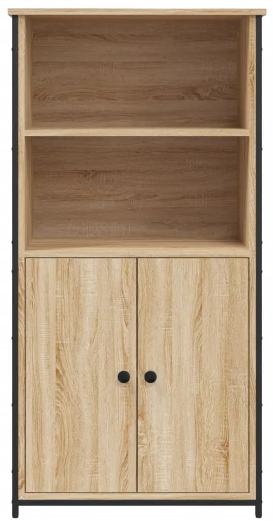 vidaXL Ντουλάπι Sonoma Δρυς 62x36x121,5 εκ. από Επεξεργασμένο Ξύλο