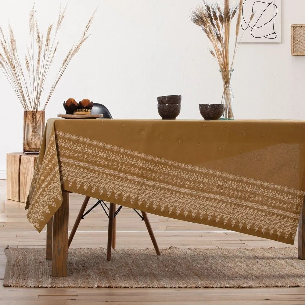 Τραπεζομάντηλο Kleran Honey Nef-Nef 140Χ140 Cotton-Polyester