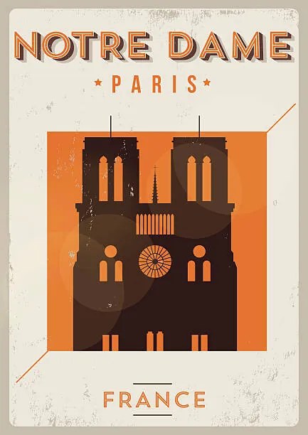 Εικονογράφηση Typographic Paris City Poster Design, kursatunsal