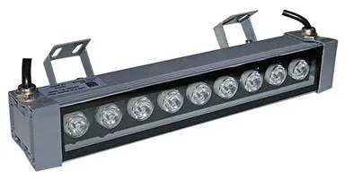Adeleq Προβολέας Led Ισχύος Επιμήκης 0.3Μ 10W 10° Ψυχρό Ip65 Γραφίτης 3-70100