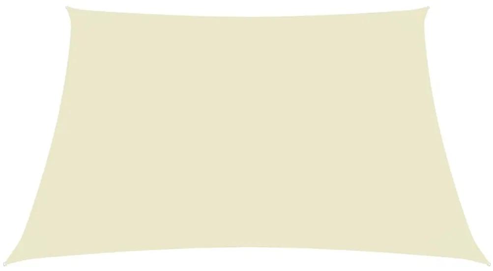 Πανί Σκίασης Ορθογώνιο Κρεμ 2,5 x 3 μ. από Ύφασμα Oxford - Κρεμ