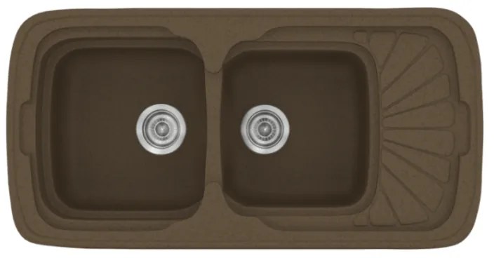 Sanitec Classic 304 Granite Rust Νεροχύτης