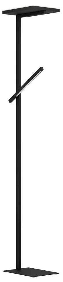 Φωτιστικό Δαπέδου Carboneras 99822 Led 3000K 3150lm 40x180cm Black Eglo