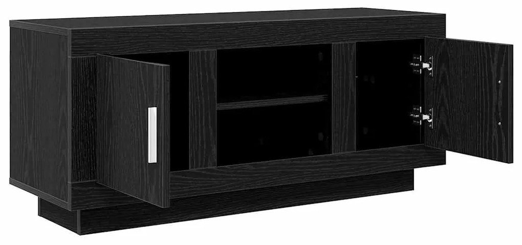 vidaXL Ντουλάπι TV Μαύρη Οξυά 102 x 35 x 45 εκ. Επεξεργασμένο ξύλο