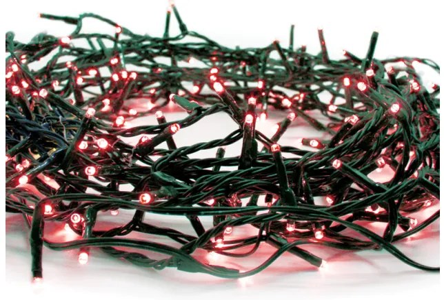 Λαμπάκια Σειρά 180 LED 5cm Κόκκινο 8 Προγράμματα IP44 3μ Πράσινο Καλώδιο X08180412 ACA-X08180412-Πράσινο X08180412