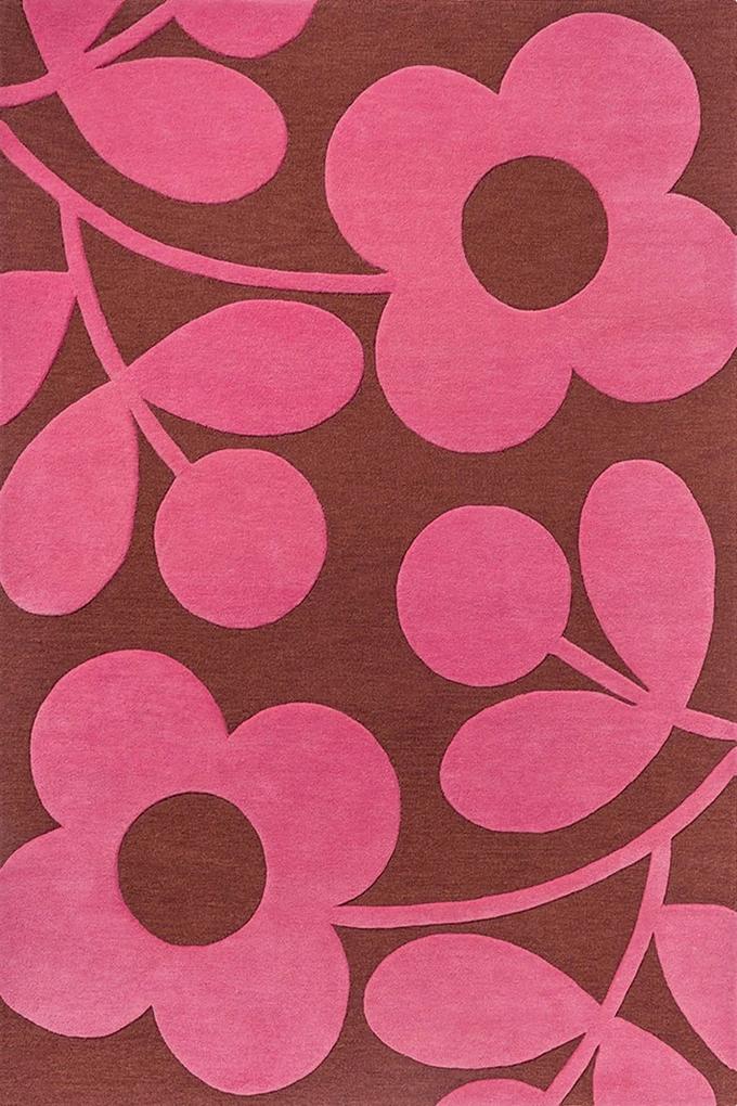 Χαλί Sprig Stem 063900 Paprika Red-Pink Orla Kiely 160X230cm