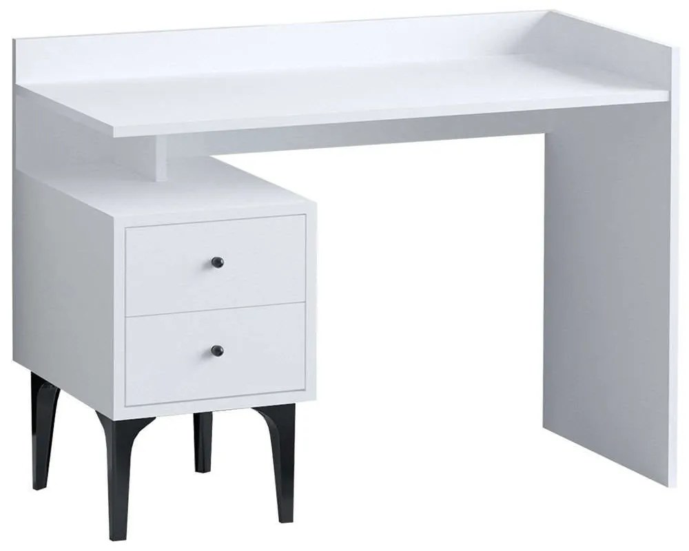 Γραφείο 393MRD1312 100x45x80cm White-Black