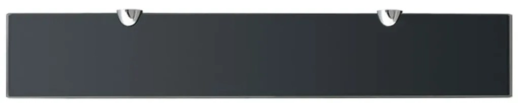 vidaXL Ράφια Τοίχου 2 τεμ. 8 χιλ. 60 x 10 εκ. Γυάλινα