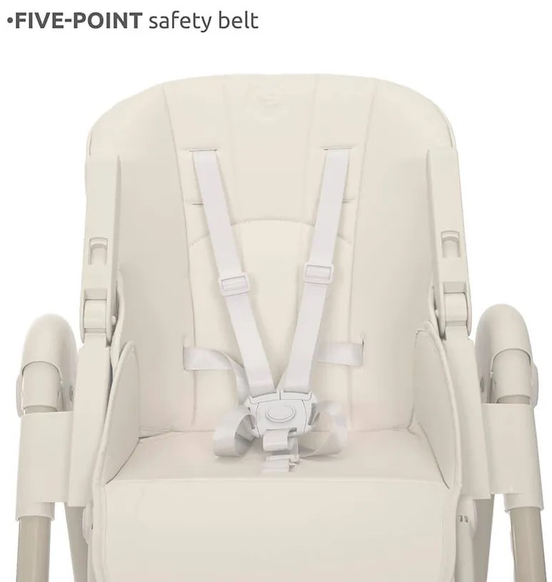 Καρεκλάκι φαγητού Tummy Time Beige 10100602507 LorellI