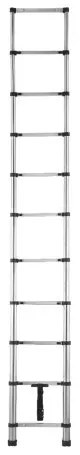 VEVOR Telescoping Ladder Stainless Steel Extension Step 10.5ft Portable Ladders