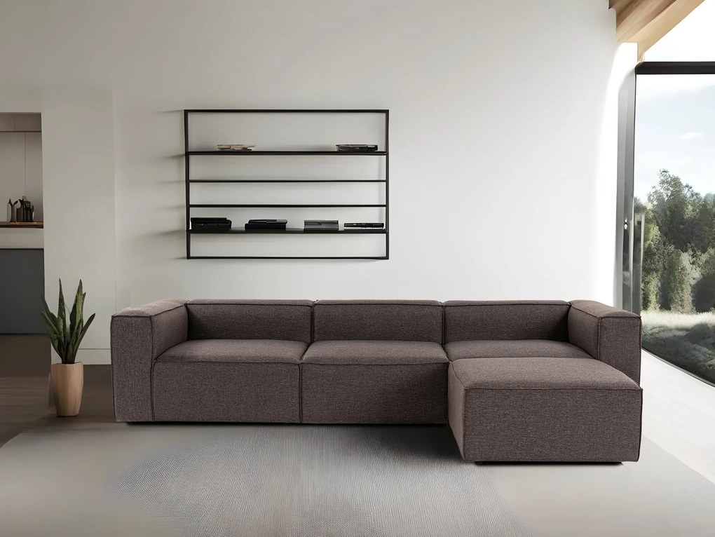 Corner Sofa Fora - Dark Brown Dark Brown
