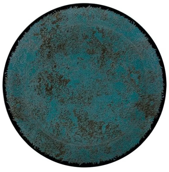 Σερβίτσιο Πιάτων Πορσελάνης Moon Shade Πράσινο Oriana Ferelli – Σετ 20τμχ