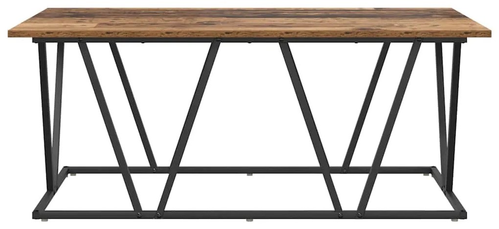 vidaXL Τραπεζάκι σαλονιού Παλαιό ξύλο 100 x 50 x 40 cm