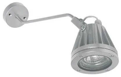 Φωτιστικό σποτ σπαστό Maximus χαλύβδινο HI SPOT ES50 KT Lighting 7081-26 Αλουμίνιο