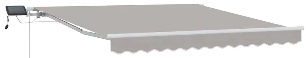vidaXL Σκηνίτσα Αναδιπλούμενη with 300 x 250 εκ Ανοιχτό γκρι